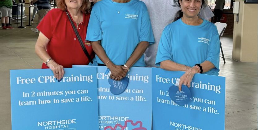 Hands-Only CPR Event  – Northside Gwinnett Hospitals & Gwinnett Stripers