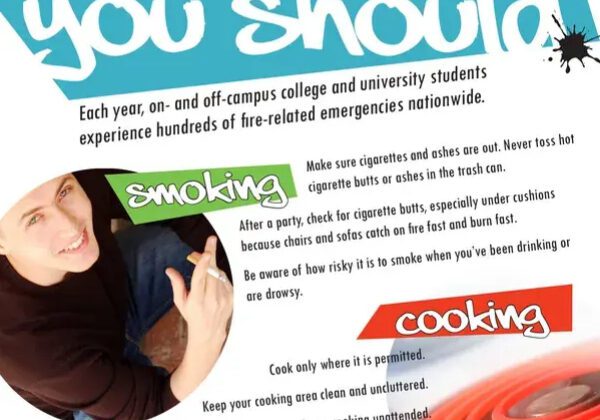 Campus Fire Safety – Tips