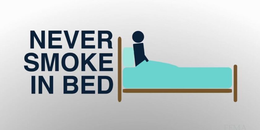 Never Smoke in Bed – Tips