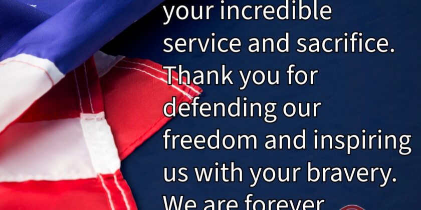 Honouring our Veterans on VETERANS DAY