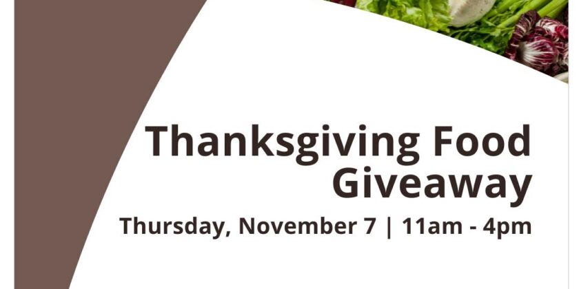 Thanksgiving Food Giveaway
