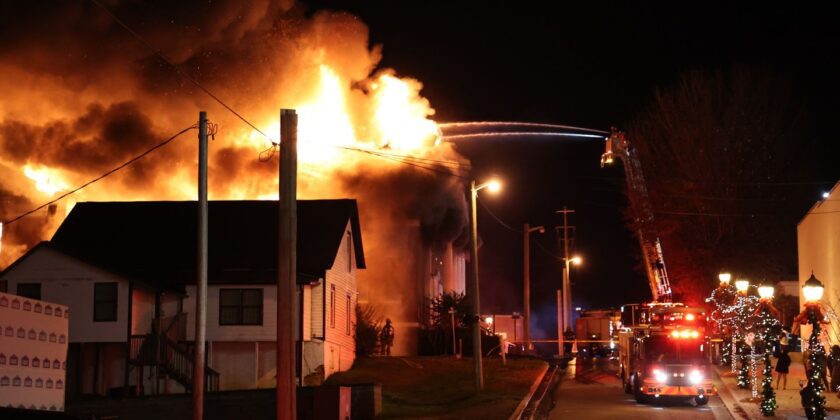 Historic House of Worship on Fire — Update