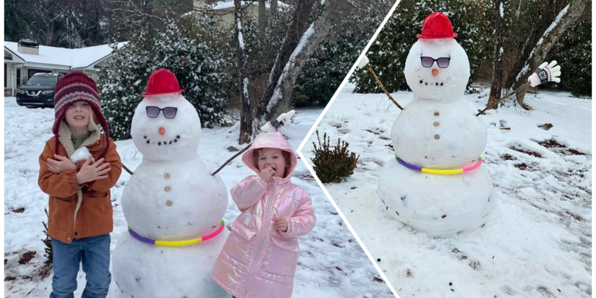 Fire Fighter Snowman