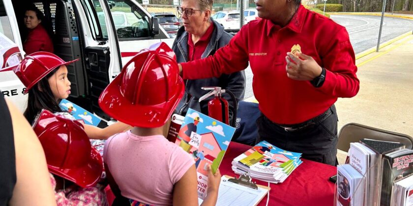 Fire Safety Presentation At McKendree Elementary