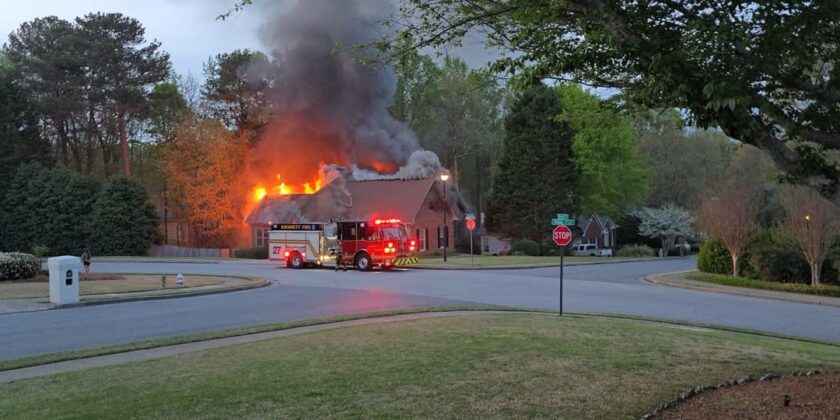 FireFighters In Vinings Lane NE In Lawrenceville