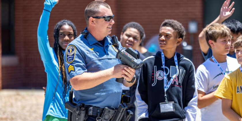 Summer Youth Police Academy Training