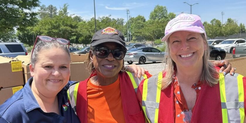 Food Distribution Event – CFA Volunteers