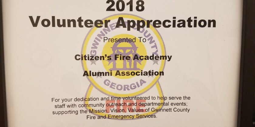 GCFAAA Recognition – GCFES