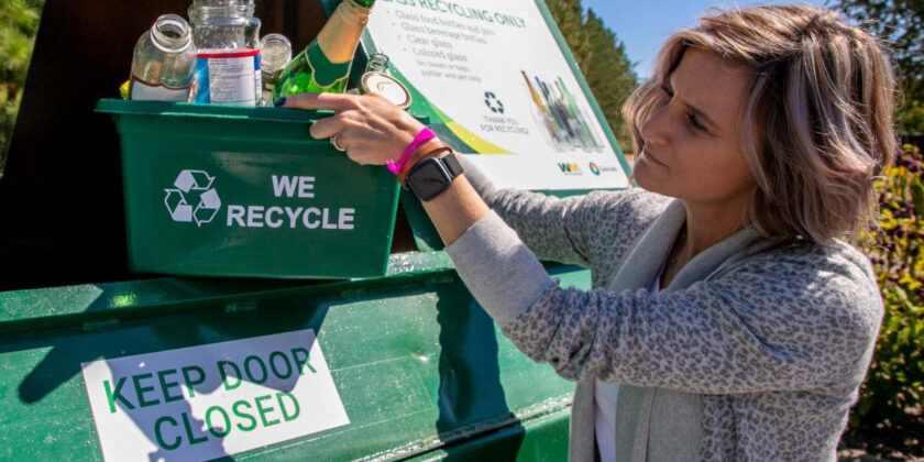 Enhanced Glass Recycling Locations