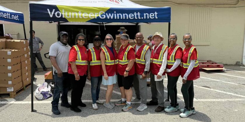 Food Distribution At Rhodes Jordan Park