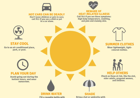 Summer Heat Safety Tips