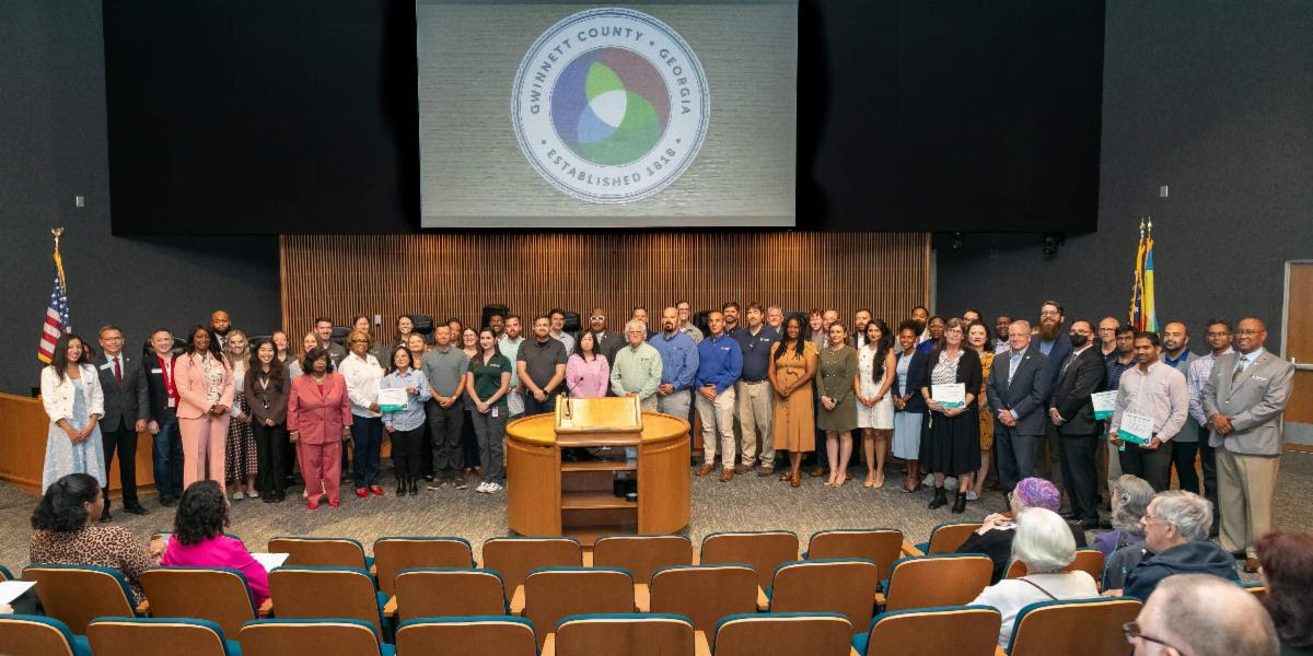 Gwinnett County Received More Than 30 National County Awards