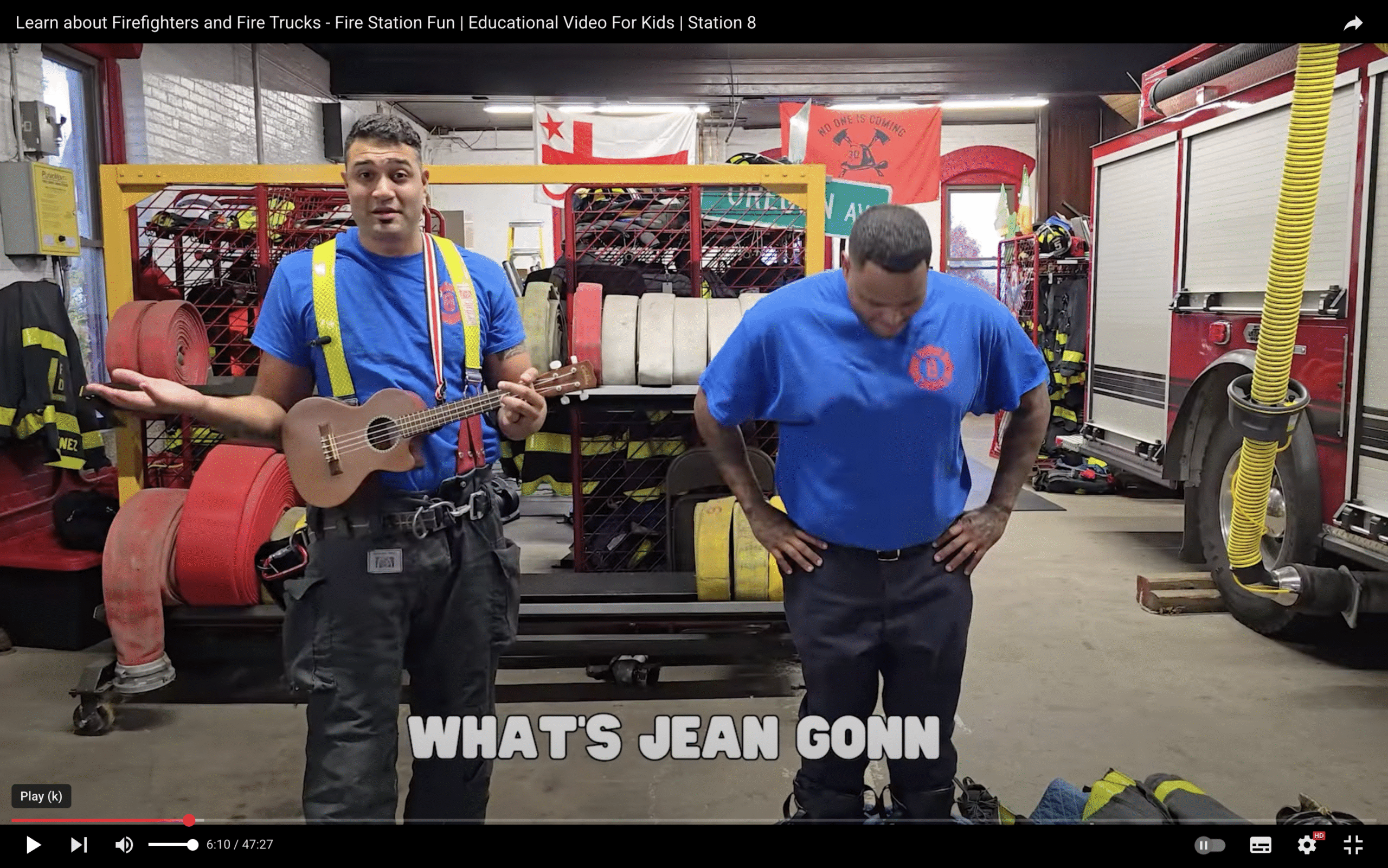 45 Minutes Of Video On FireFighters & FireTrucks  Safety Tips  — Station 8