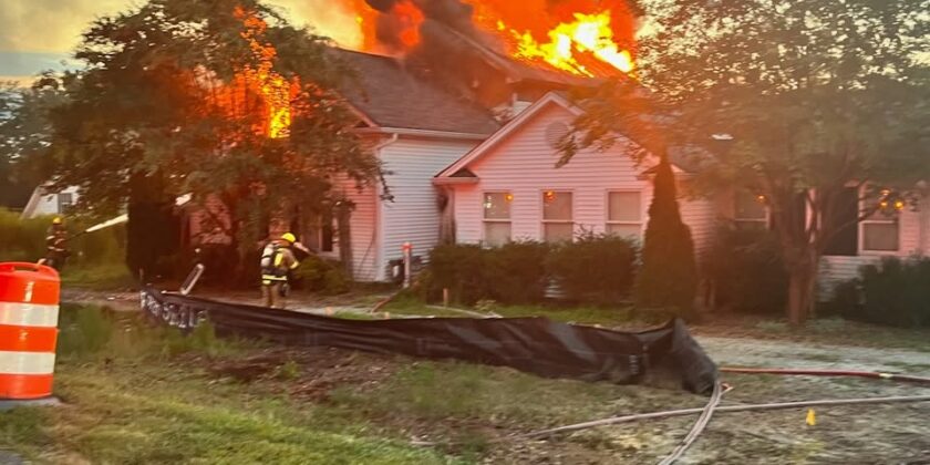 HouseFire — FireFighters — Bogan Rd-Bufford