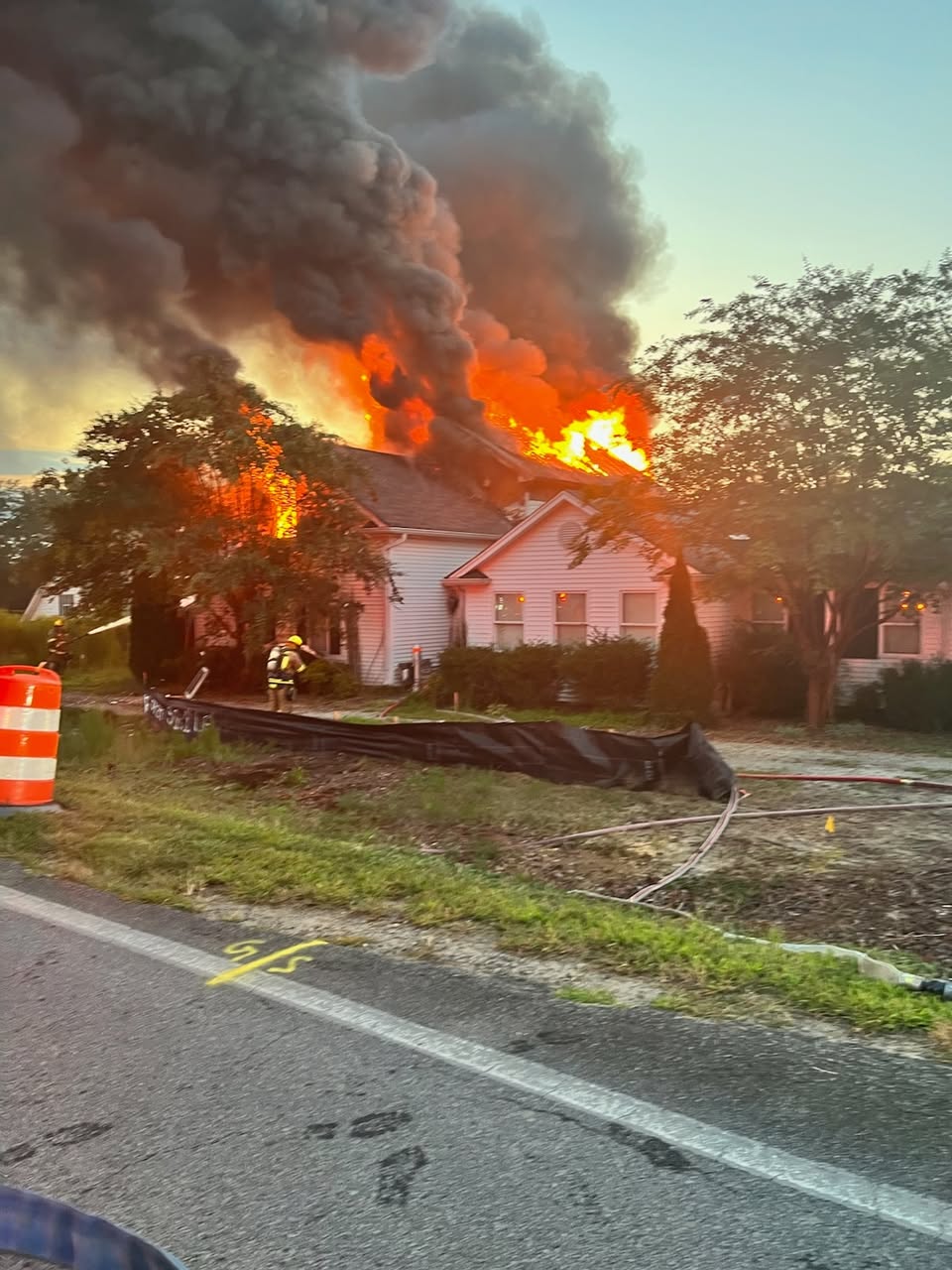 HouseFire — FireFighters — Bogan Rd-Bufford