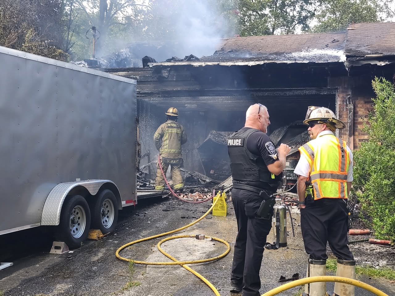 HouseFire — FireFighters — Snellville