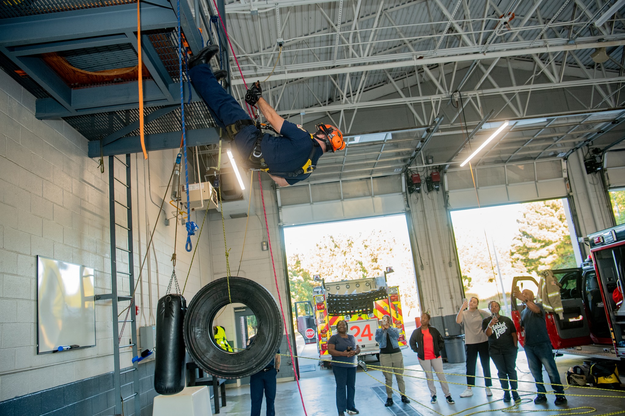 Class #38 Visits the Technical Rescue Team – Station 24!