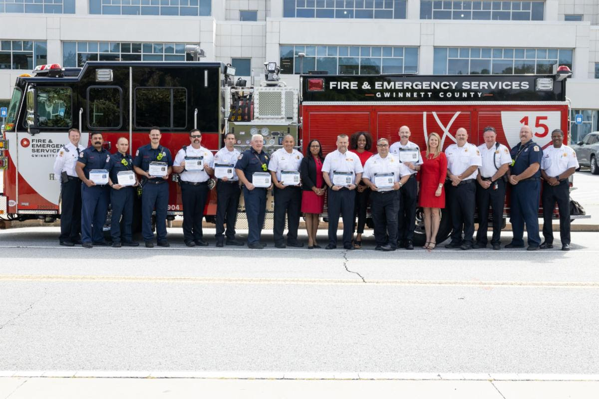 Gwinnett Fire Sets Standard In Lifesaving Response & Readiness