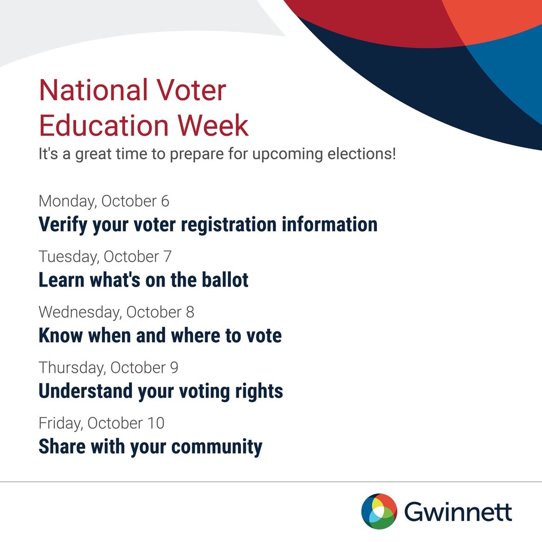 National Voter Education Week