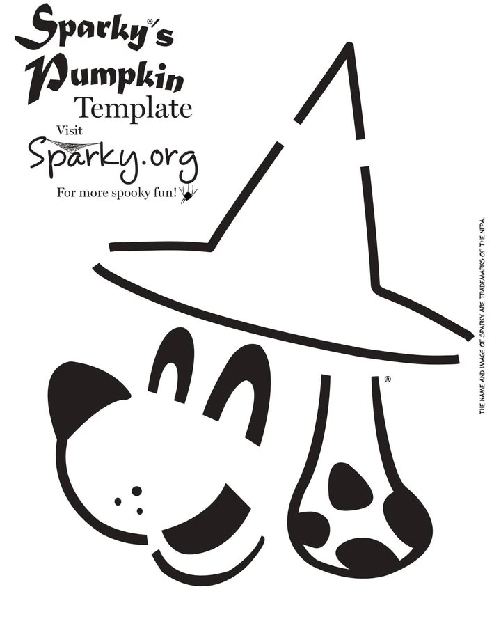 Sparky Halloween Pumpkin