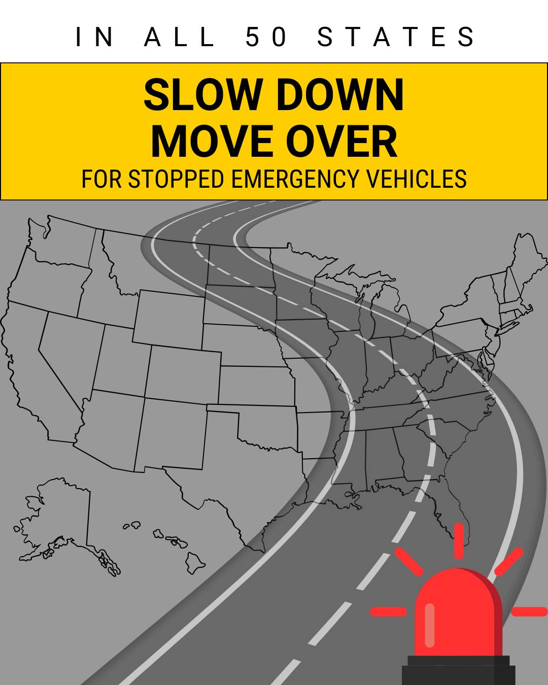 SLOW DOWN – MOVE OVER!