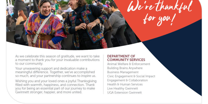 Appreciation – Volunteer Gwinnet — Nov-2024