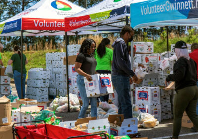 Free groceries for families – Food Distribution