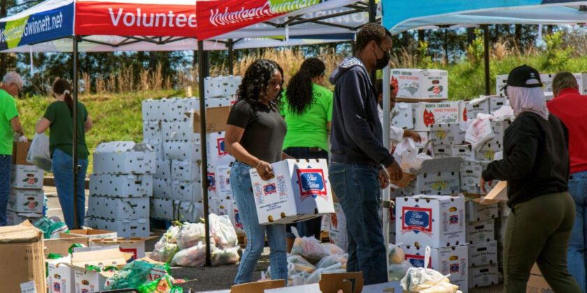 Free groceries for families – Food Distribution