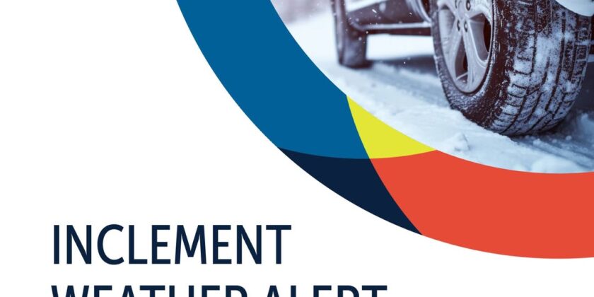 Inclement Weather Alert !!