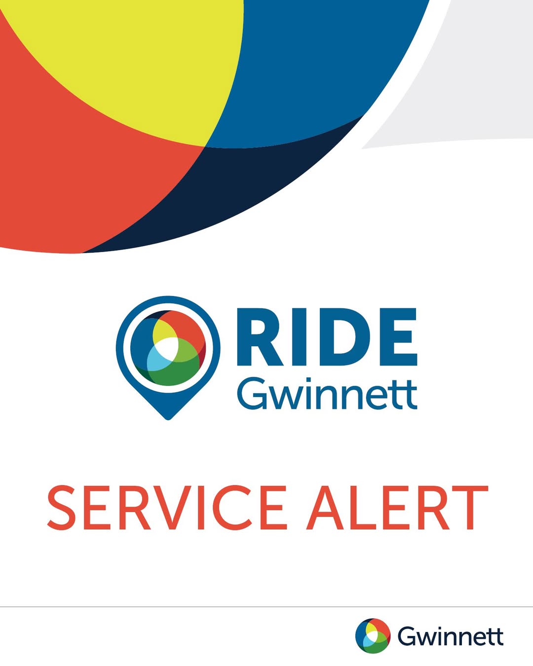 Ride Gwinnett Alert — Service Closed on 24t-Jan-2026