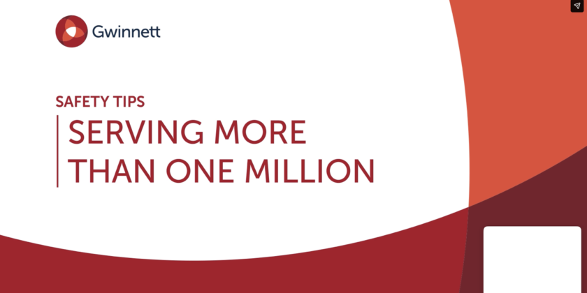 Serving More Than Million – Safety Tips