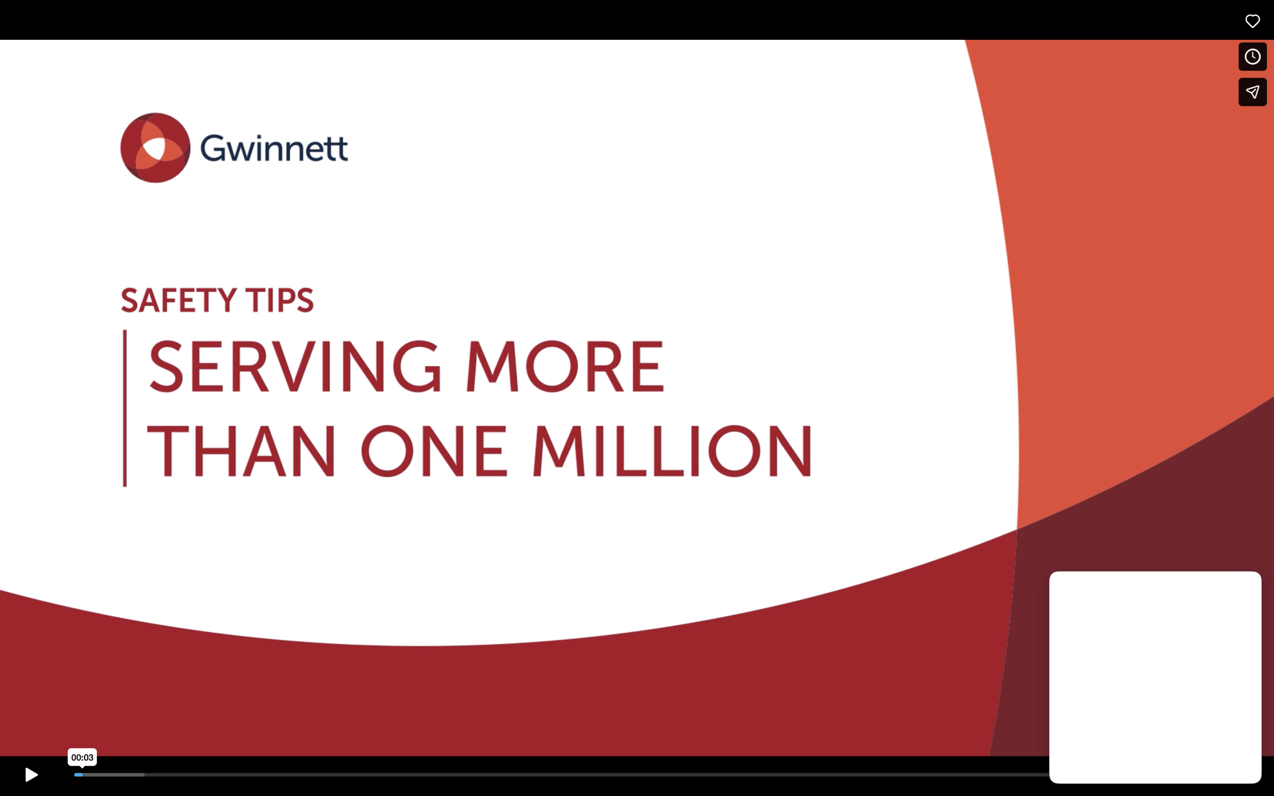 Serving More Than Million – Safety Tips