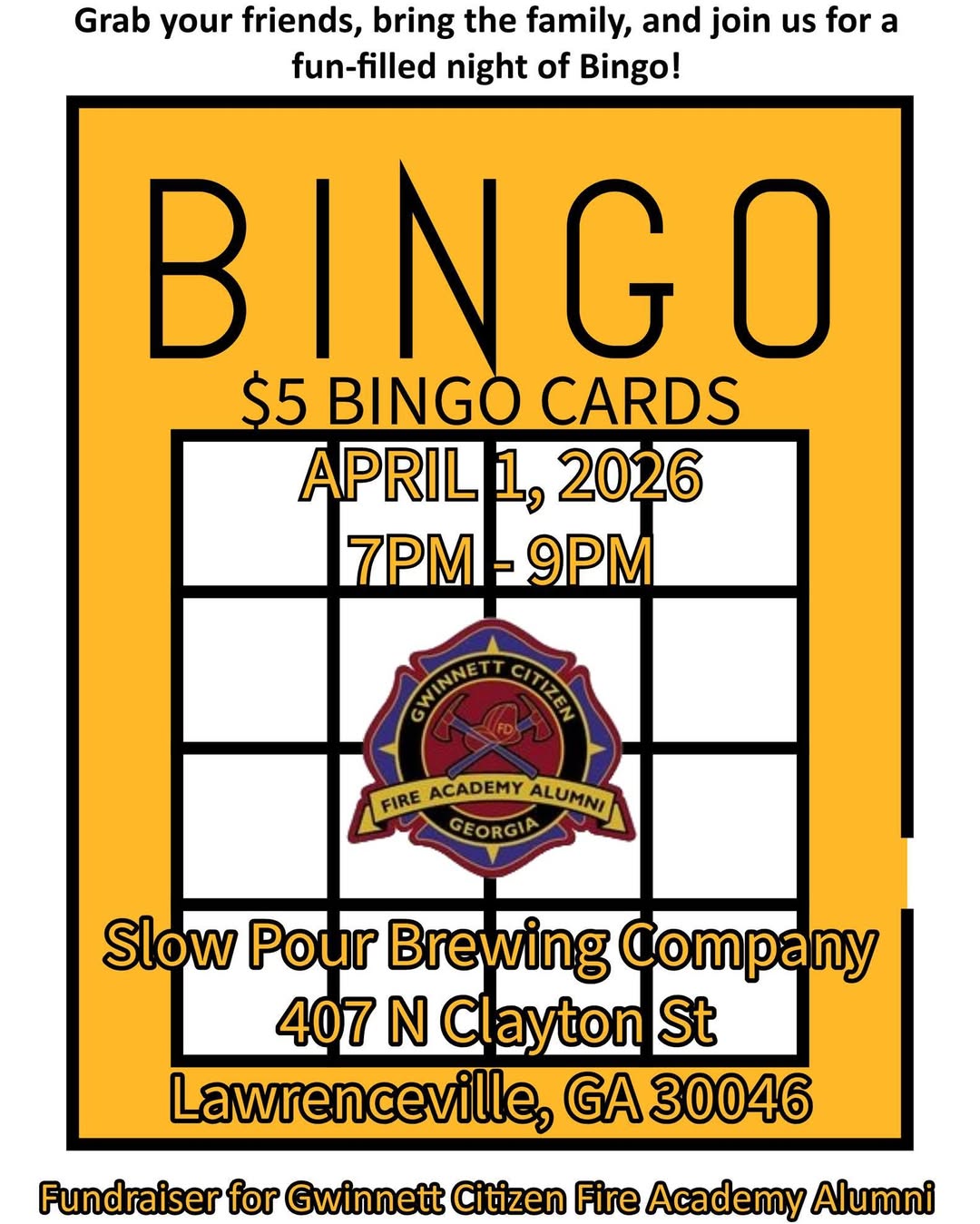 🎉 BINGO NIGHT INVITE 🎉